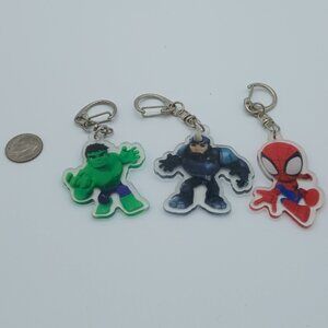 *Discounted* Superhero Keychains, 15 Pack Party Favors, Birthday Party Supplies